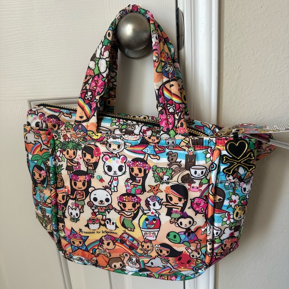 NWT Tokidoki Lesportsac Hawaii Special Edition Tote Bag - Picture 2 of 9